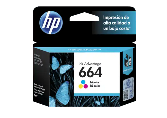 HP 664 TriColor Cartucho de Tinta  