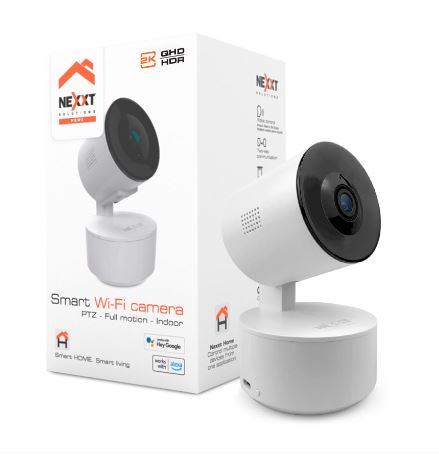 Nexxt NHC-P710 - Cámara Motorizada Ip Para Interiores / 2K / Blanco 