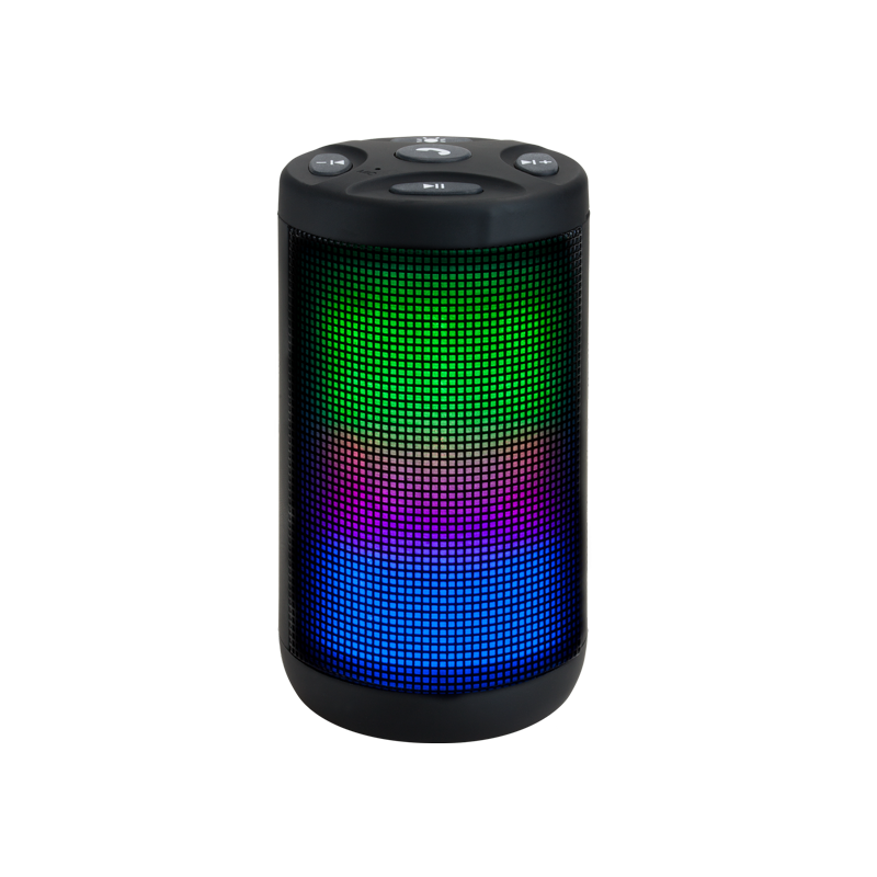 KLIP KWS-612M - Mikromatik Wireless Speaker / Bluetooth / Led Lighting / Black