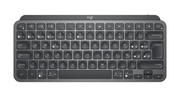 Logitech 920-010476 MX Keys Mini Teclado Inalámbrico / Bluetooth 5.1 / Español / Compatible con Mac / Negro