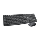 Logitech Combo Inalambrico Teclado MK220 / USB / Español / Negro