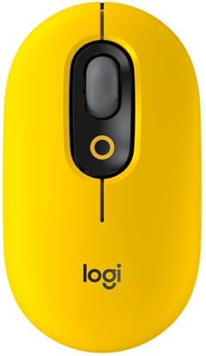 Logitech 910-006543 Wireless Mouse POP / Bluetooth / 2.4GHz / Yellow