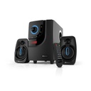 KLIP KWS-616 - Sistema de Altavoces Bluwave / Bluetooth / Estéreo 2.1 Canales / Con Contorl Remoto / Negro