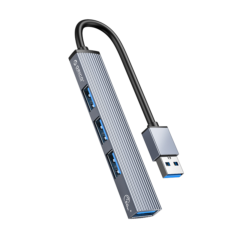 ORICO AH-A13-GY Hub USB3.0 de 4-Puertos - Gris