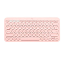 Logitech K380 Teclado Inalámbrico / Bluetooth / Español / Rosado