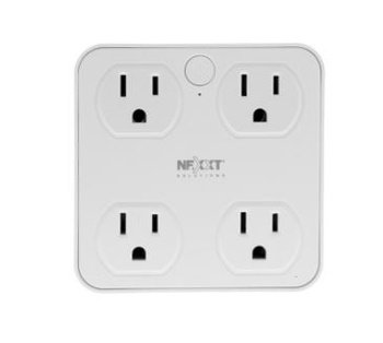 [NEX-SMD-PLG-NHPT610-WH-320] Nexxt NHP-T610 Surge Protector Quadruple / Wifi / 4 USB / White