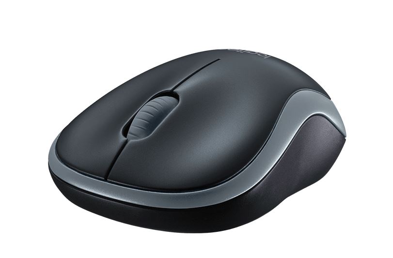 Logitech 910-002225 - Ratón Inalámbrico M185 / 2.4GHz / Gris