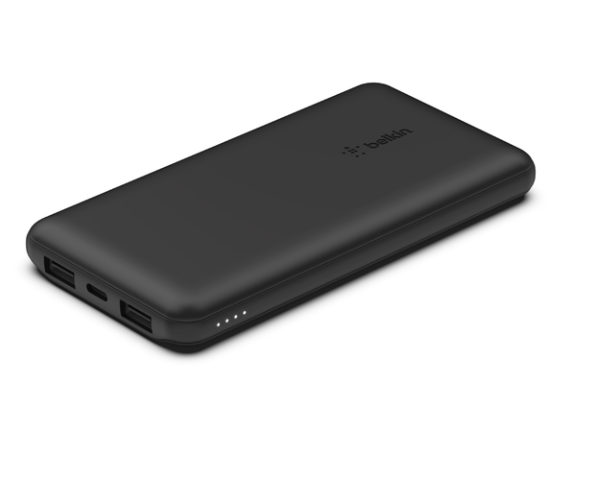 Belkin BPB011btBl - Bateria Móvil 10,000mAh / 15W / USB C + USB A / Azul