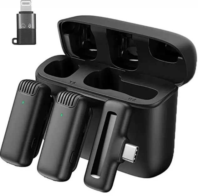 Generic MIC-J13 Wireless Microphone 2in1 for Type-C/Lightning
