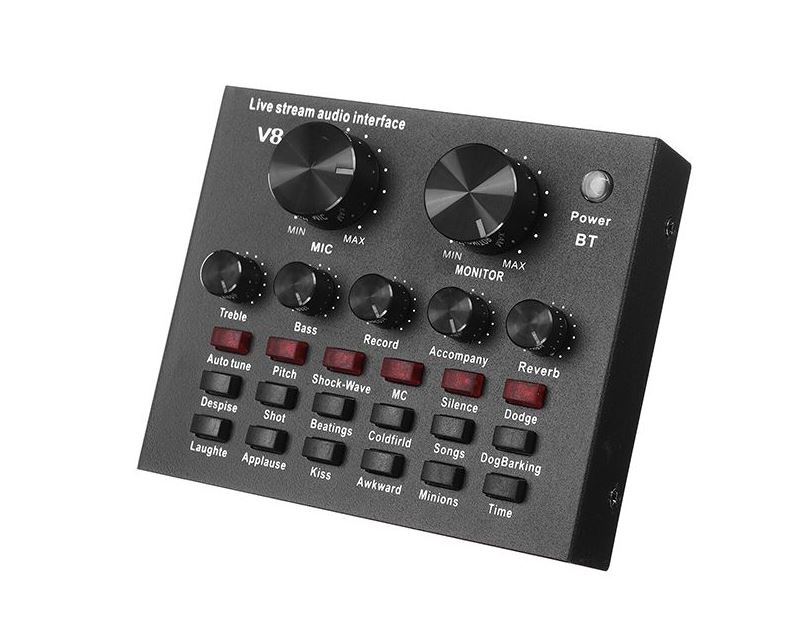 V8 Professional Live Sound Card