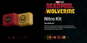 KLIP KBS-025MD-2PK DeadPool &amp; Wolverine - Marvel Version Nitro Kit Wireless Speaker / Bluetooth / 6W / Red/Yellow