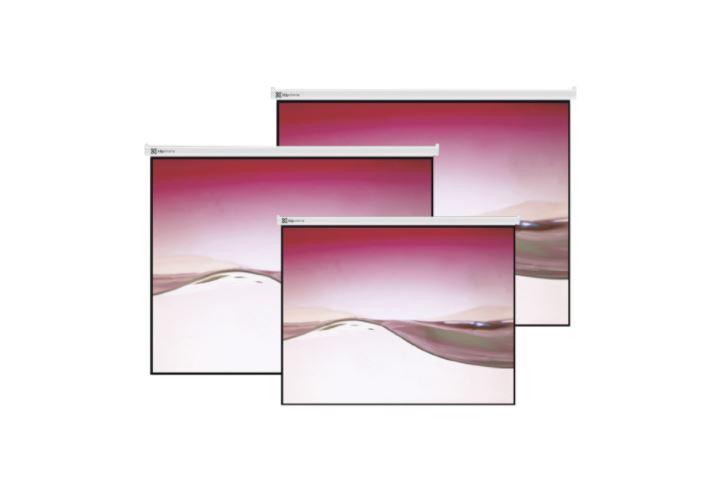 Klip KPS-302 Manual Projection Screen / 86'' / White