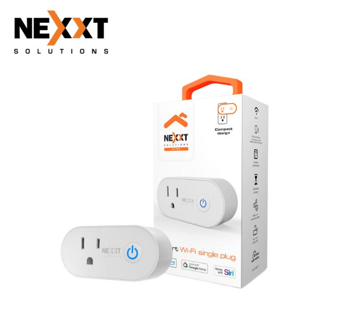 Nexxt NHP-S611 -  Enchufe inteligente Wi-Fi / Blanco 2PK