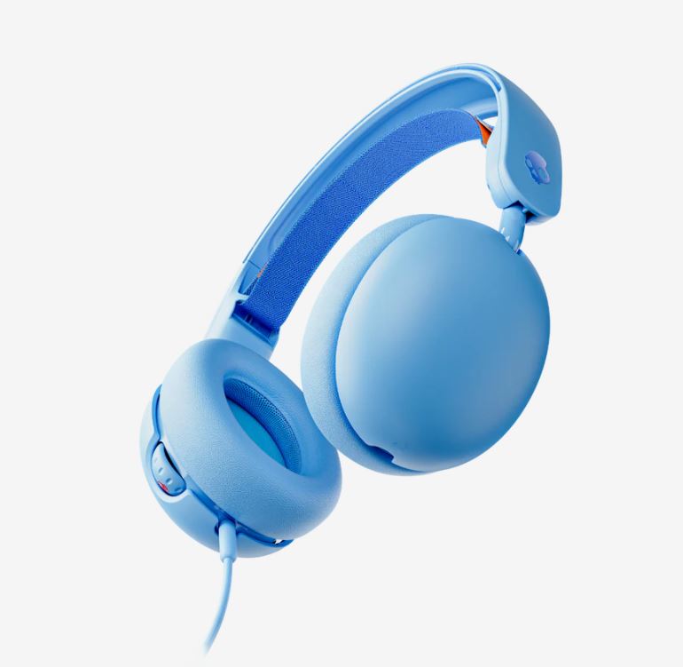 Skullcandy Grom / Audífonos de Cable 3.5mm para niños/ AZUL