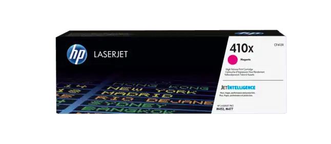 HP 410X Magenta Original LaserJet Cartucho de Tóner 