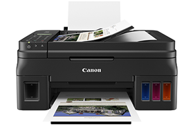 Canon Pixma G4170 Multifunctional Printer - Printer / Scanner  / Fax / Copy / WiFi / Black  