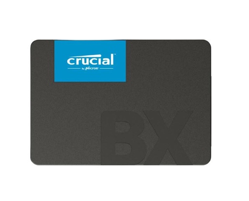 [CRU-MEM-SSD-CT1000BX500-BK-121] Crucial CT1000BX500SSD1 1TB SSD - 2.5&quot; / Sata 6.0GBs / Read 540MBs / Write 500MBs / 3D NAND / Negro