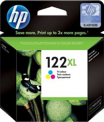 [HPE-PRT-INK-TC122XL-NA-421] HP 122XL Cartuchos de Tinta Negro