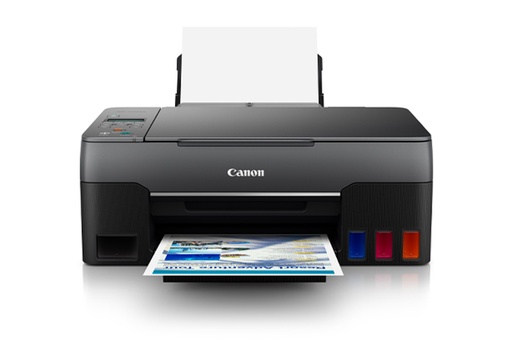 [CAN-PRT-AIO-G3160-BK-121]  Canon PIXMA G3160 Impresora Inalámbrica Multifuncional con Tecnología Inyección de Tinta / USB / WIFI / Negro 