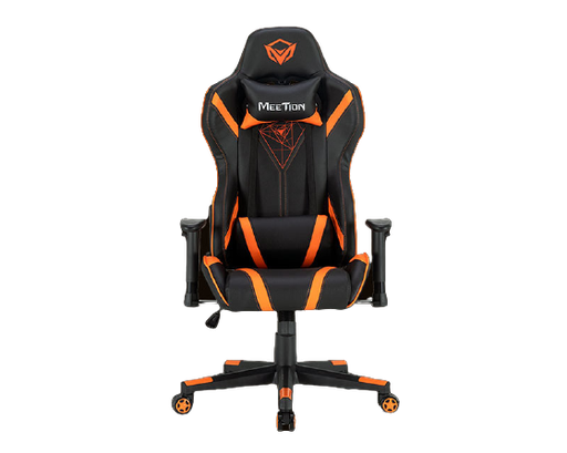 [MET-GAM-CHR-MTCHR15BO-BK-121] Meetion MT-CHR15 Silla Gaming - Negro / Naranja