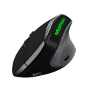 Meetion MT-R390 Recargable Mouse Inalámbrico 2.4 GHz / Negro 