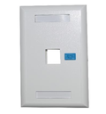 Newlink Tapa de Pared (Faceplate) - Disponible en 1 y 2 puertos