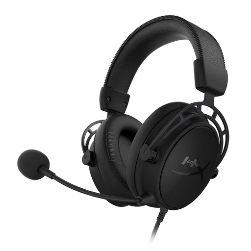 [HPX-HYM-GAM-HXHSCASBK-BK-221] HyperX Cloud Alpha S Gaming Headset - 3.5mm &amp; USB PC, PS4 &amp; Mobile / 7.1 Surround / Black