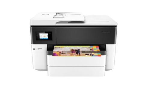 [HPE-PRT-AIO-JPRO7740-WH-320] HP OfficeJet PRO 7740 - Impresora Multifuncional / Wide Up To 11X17 (Tabloide)  / USB / RJ-45 / WIFI / Blanca