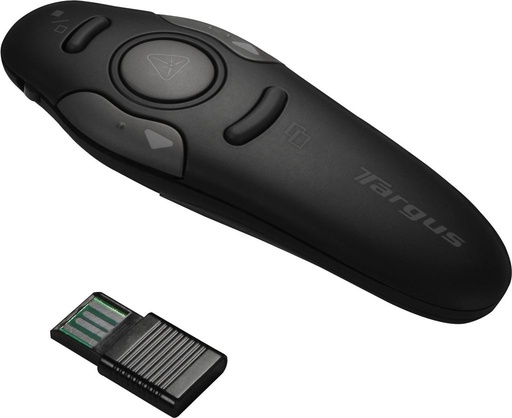 [TAR-MSC-PST-AMP16US-BK-320] Targus AMP16US Wireless Presenter With Laser Pointer  - 15 Meters / Black