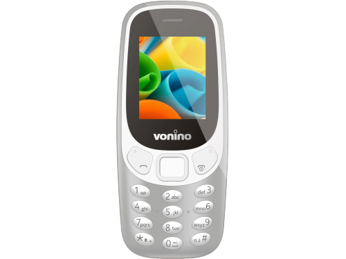 [VON-CEL-2G-NONO33-GY-321] Vonino Nono33 Celular 2G Dual-Sim - Gris