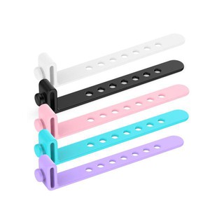 [ORI-ACC-CBL-5GRH5-NA-321] ORICO SG-RH5 Organizadores de Cables de Silicone - Paquete de 5 / Colores Variados