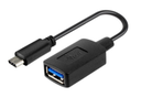 XTech XTC-515 - Adaptador Tipo-C Macho A USB 3.0 Hembra / Negro