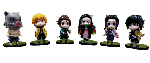 [GNC-GAM-ACC-KNY6S-NA-122] Generic Kimetsu no Yaiba figures 9CM