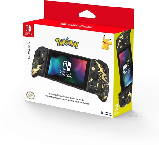 [NIN-GAM-ACC-NSW295U-NA-122] NIntendo Hori Spit Pad Pro para Switch - Edición de Pikachu, Original