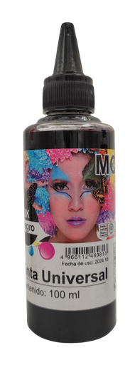 [GEN-INK-CON-469813K-NA-122] MC Tinta Universal para Impresoras - 100ml, Negra