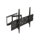 Klip KPM-885 Bracket - Articulated Tilt and Swivel Mount for LED/LCD and Plasma Displays 26" - 55" / Up To 110 Pounds / Black