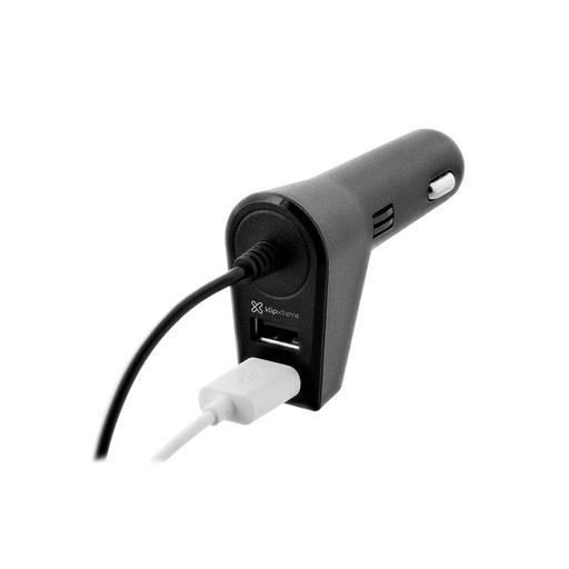 [KLIP-PSU-BAT-KMA111-BK-320] KLIP KMA-111 - Car Charger With Two Usb Ports / Black