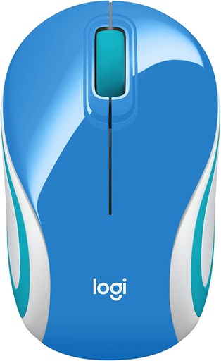 [LOG-MSC-MSC-910005360-VA-322] Logitech 910-005360 Mini Wireless Mouse M187 / 2.4GHz / Palace Blue