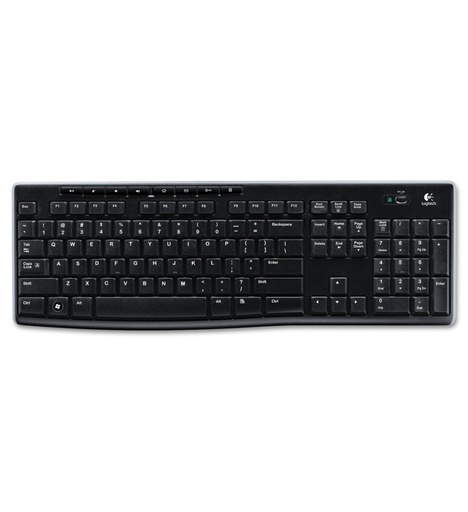 [LOG-MSC-MSC-920004426-BK-322] Logitech K270 Teclado Ergonómico  Inalámbrico, USB Unifying, Español, Negro