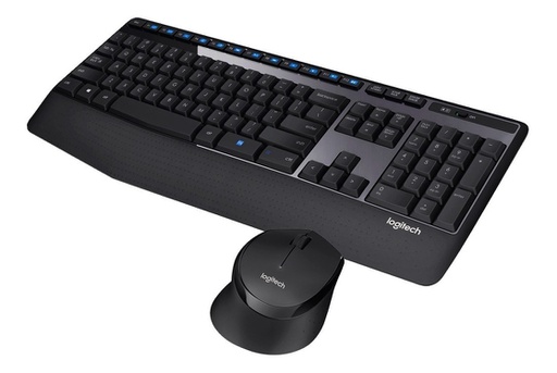 [LOG-MSC-MSC-920007820-BK-322] Logitech 920-007820 Wireless Combo MK345 USB - Spanish / Black 