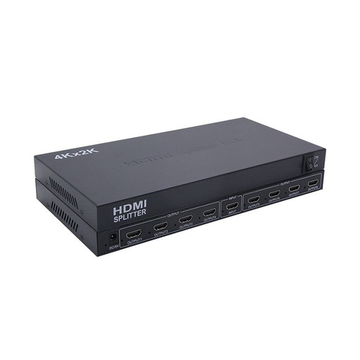 [ZOE-MSC-ADP-SS65-BK-422] Zoecan ZO-SS65 HDMI Splitter 1-to-8 / Black