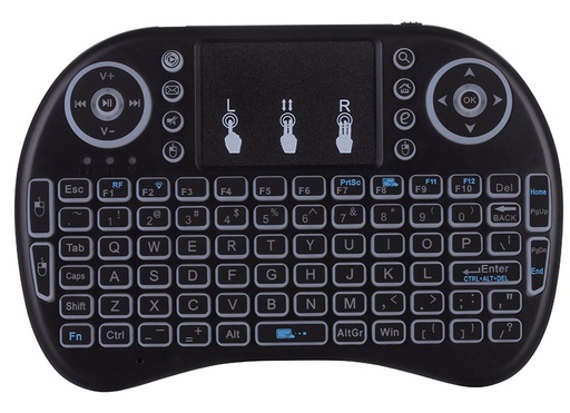 [GEN-HYM-KYM-WLMINI-BK-123] Genérico Teclado Inalambirco Mini con Batería Recargable