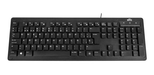 [TAR-KYM-BT-AKB644ESLA-BK-123] MTG by Targus AKB644ESLA - Wired Keyboard / Spanish / Black