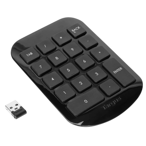 [TAR-ACC-ACC-AKP11US-BK-123] Targus AKP11US - Numeric Keypad Wireless / Black 