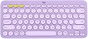 Logitech K380 - Teclado Inalámbrico / Bluetooth / Español / Morado