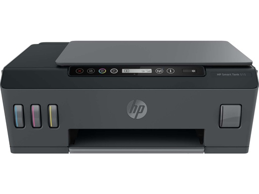 [HPE-PRT-AIO-1TJ09A-BK-320] HP Smart Tank 515 Inalámbrica - Impresora / Escáner / Copiadora / 11ppm negro / 5ppm color / Resolución Hasta 4800 x 1200 dpi / Wifi / USB 2.0 / Bluetooth LE / Negra