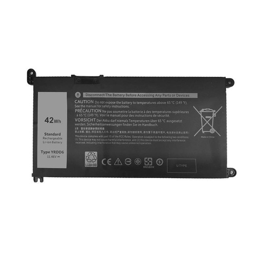 [DEL-BAT-NBK-YRDD6-NA-223] DELL  Li-Ion YRDD6 Batería