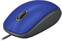 Logitech 910-006662 Ratón Óptico M110 Silent / Conexión USB / Azul