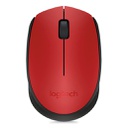 Logitech M170 Wireless Mouse / 2.4GHz / Red