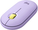 Logitech 910-006659 Ratón Inalámbrico M350 / Bluetooth / 2.4GHz / Violeta 